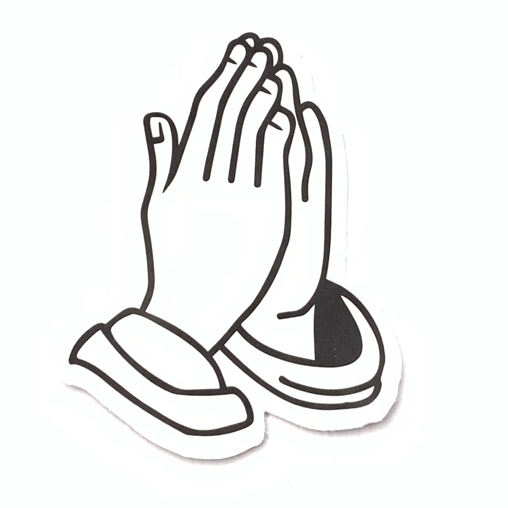 Pray Vinyl Sticker